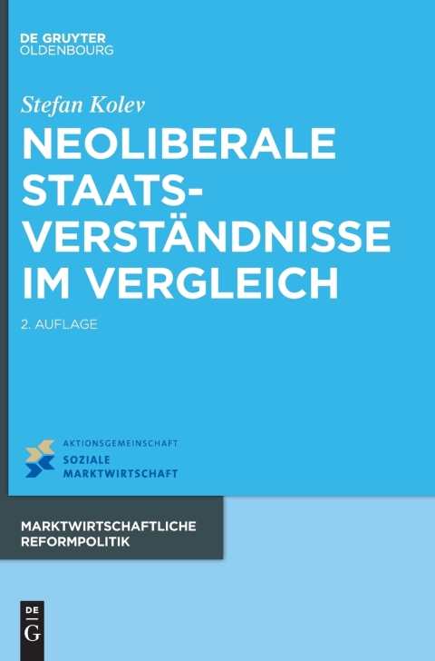 Cover image for book Neoliberale Staatsverständnisse im Vergleich