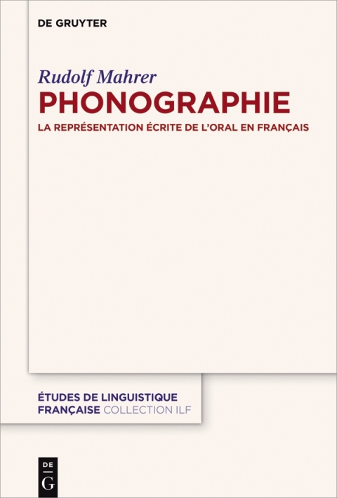 Cover image for book Phonographie