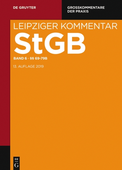 Cover image for book §§ 69-79b