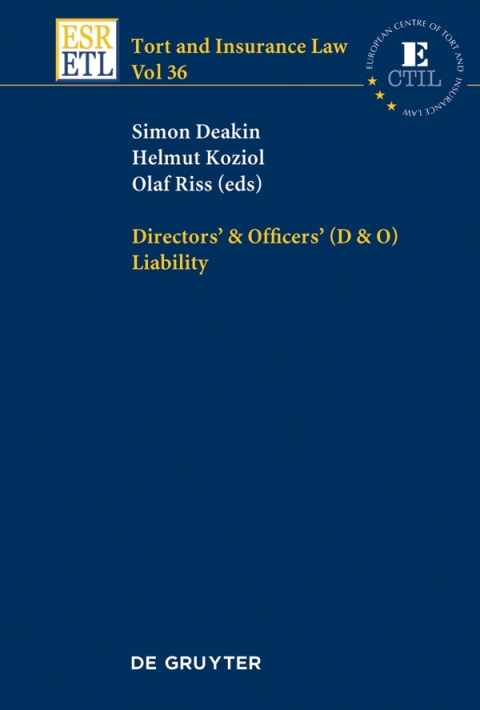 Directors \u0026 Officers (D \u0026 O) Liability