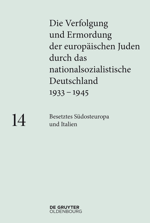 Cover image for book Besetztes Südosteuropa und Italien