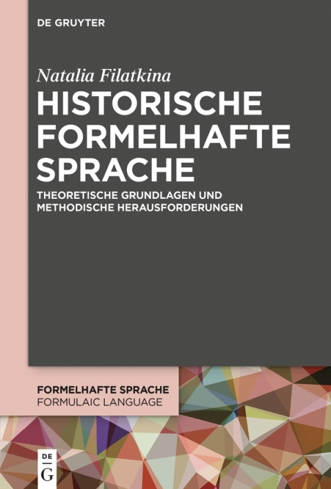 Cover image for book Historische formelhafte Sprache