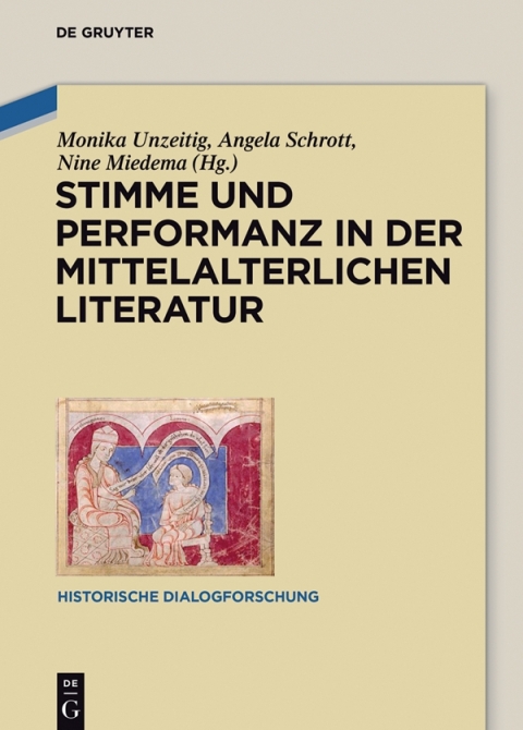 Cover image for book Stimme und Performanz in der mittelalterlichen Literatur