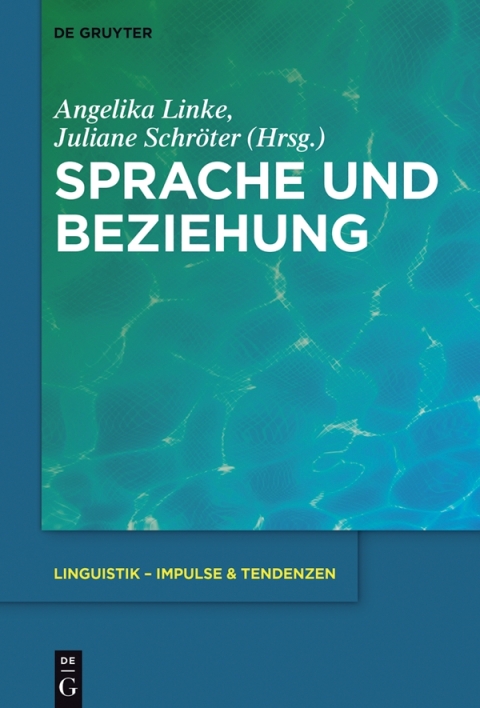 Cover image for book Sprache und Beziehung