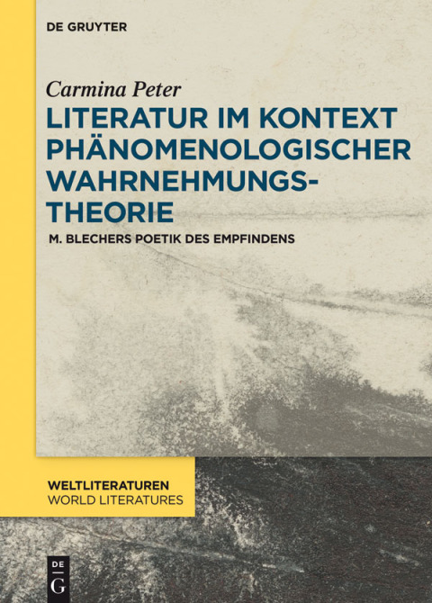 Cover image for book Literatur im Kontext phänomenologischer Wahrnehmungstheorie