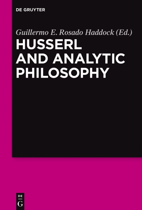 Cover image for book Husserl and Analytic Philosophy