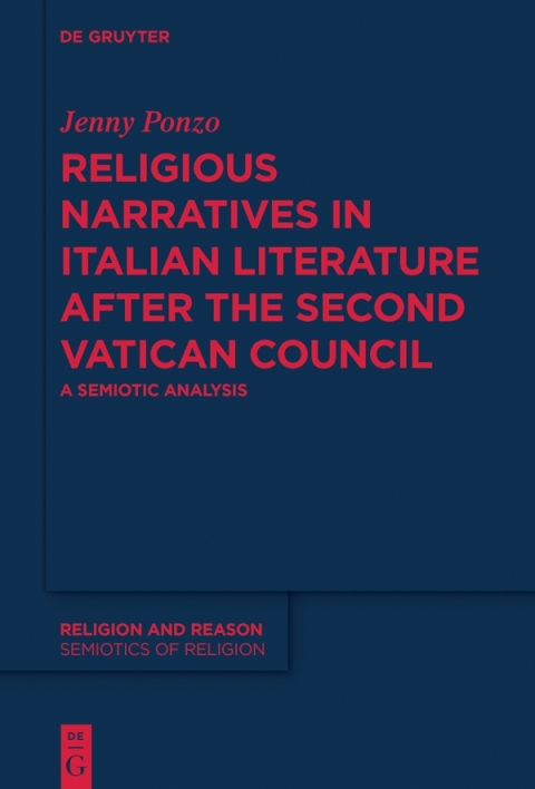 Cover image for book Religious Narratives in Italian Literature after the Second Vatican Council
