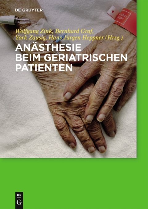 Cover image for book Anästhesie beim geriatrischen Patienten