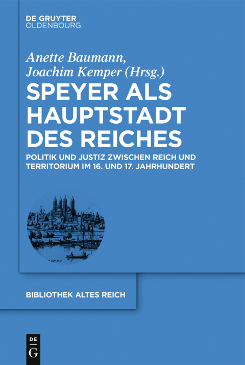 Cover image for book Speyer als Hauptstadt des Reiches