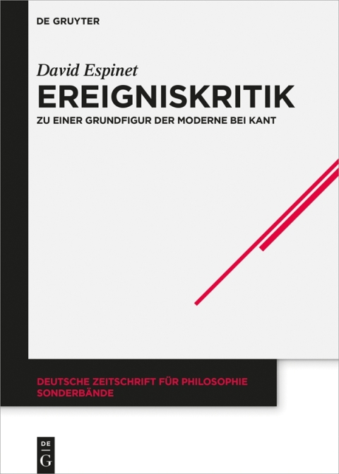 Cover image for book Ereigniskritik
