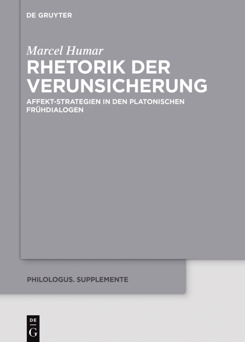 Cover image for book Rhetorik der Verunsicherung