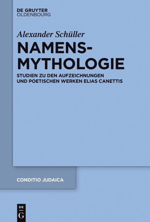 Cover image for book Namensmythologie