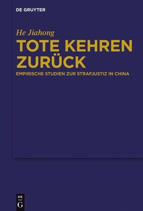 Cover image for book Tote kehren zurück