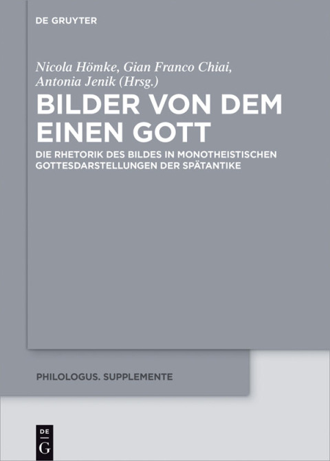 Cover image for book Bilder von dem Einen Gott