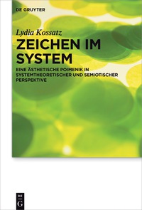 Cover image: Zeichen im System 1st edition 9783110500509
