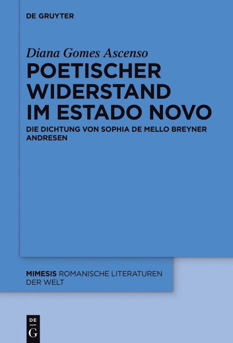 Cover image for book Poetischer Widerstand im Estado Novo