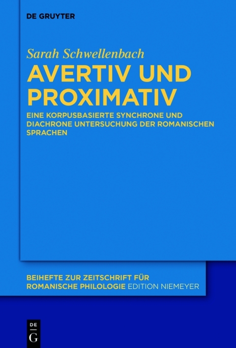 Cover image for book Avertiv und Proximativ