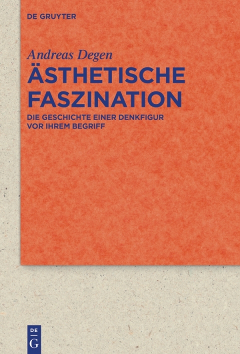 Cover image for book Ästhetische Faszination
