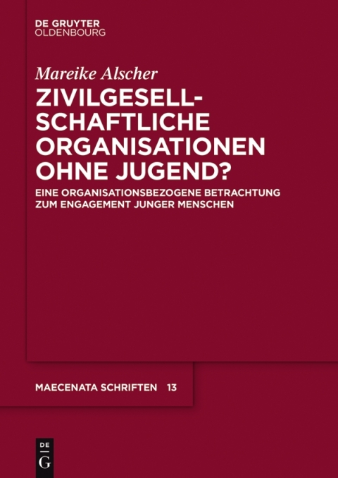 Cover image for book Zivilgesellschaftliche Organisationen ohne Jugend?