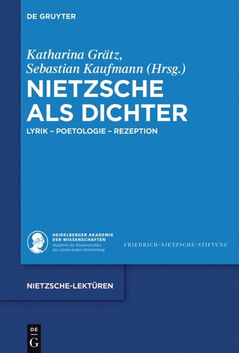Cover image for book Nietzsche als Dichter