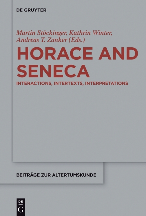 Cover image for book Horace and Seneca