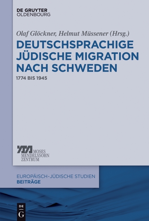 Cover image for book Deutschsprachige jüdische Migration nach Schweden
