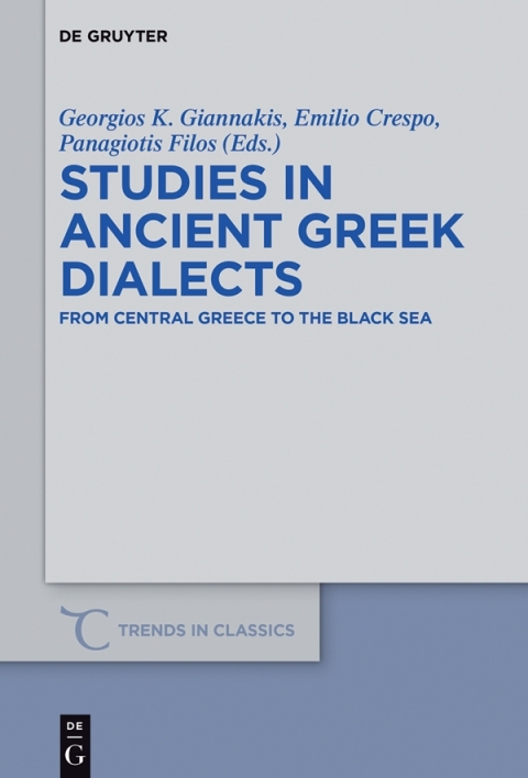 Cover image for book Studies in Ancient Greek Dialects
