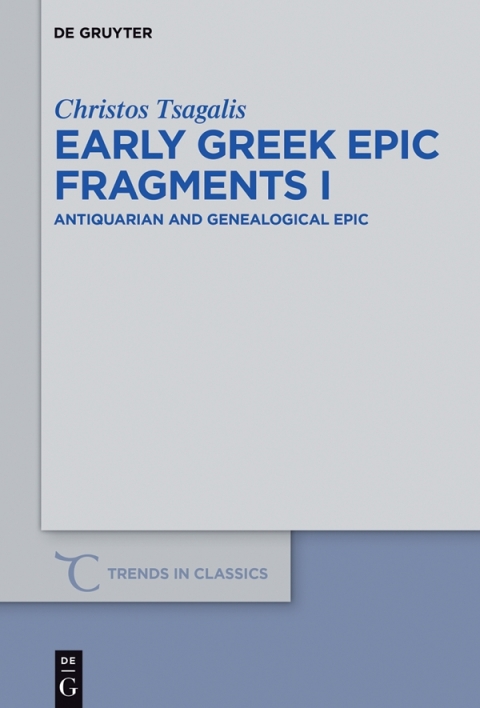 Cover image for book Early Greek Epic Fragments I