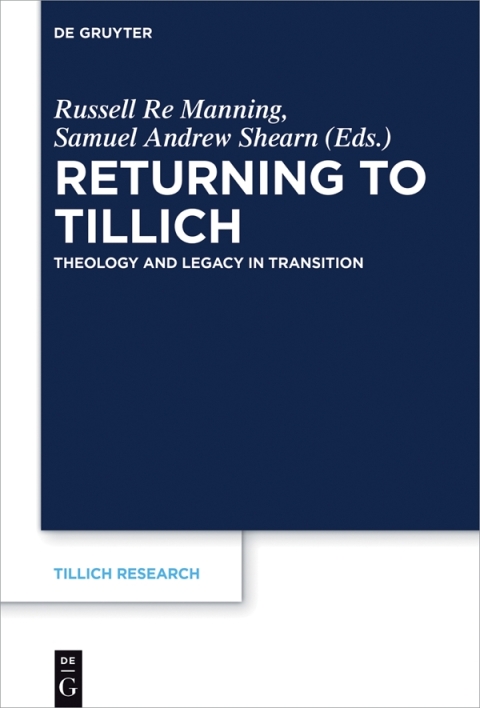 Cover image for book Returning to Tillich