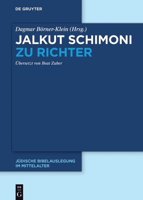 Cover image for book Jalkut Schimoni zu Richter
