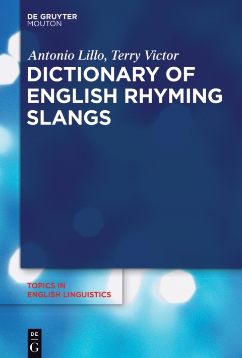 Cover image for book A Dictionary of English Rhyming Slangs