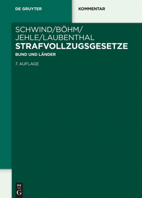 Cover image for book Strafvollzugsgesetze
