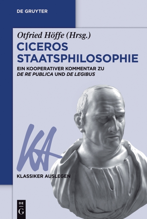Cover image for book Ciceros Staatsphilosophie