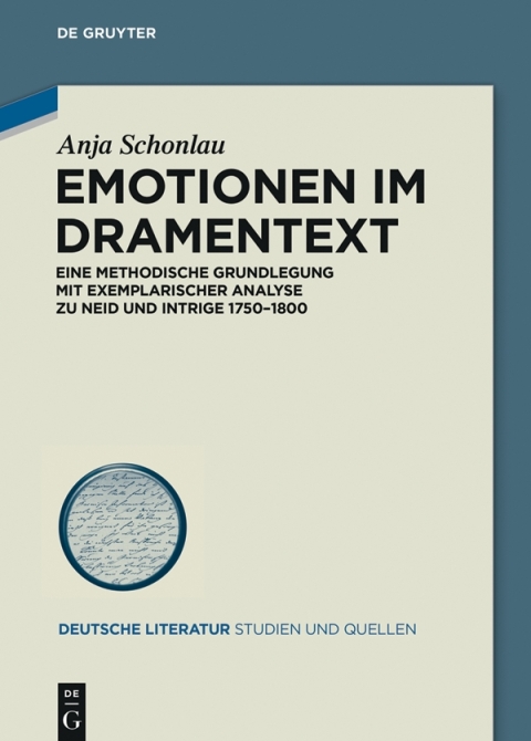 Cover image for book Emotionen im Dramentext