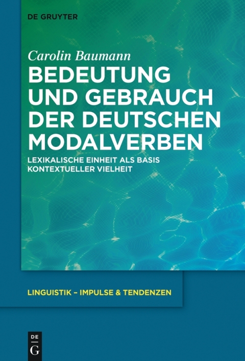 Cover image for book Bedeutung und Gebrauch der deutschen Modalverben