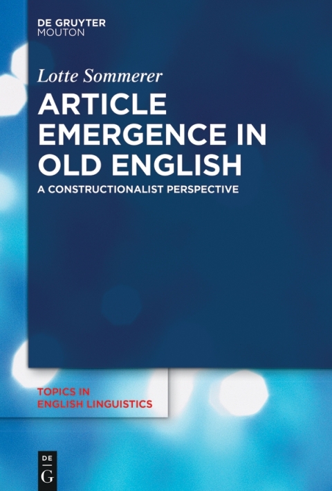 Cover image for book Article Emergence in Old English