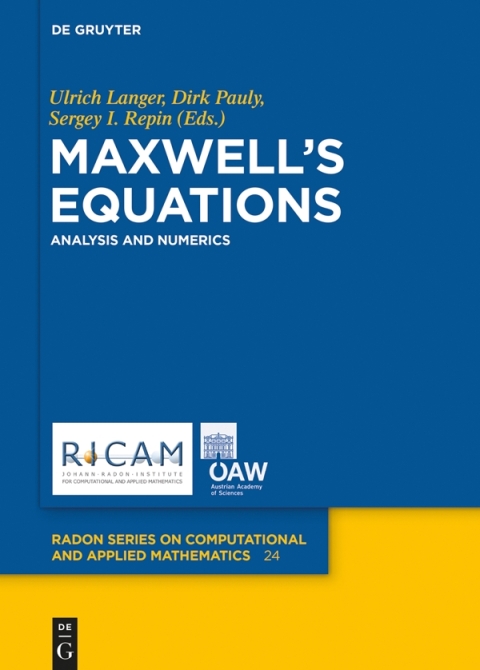 Cover image for book Maxwell’s Equations