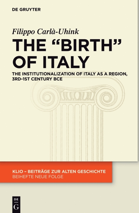 Cover image for book The "Birth" of Italy