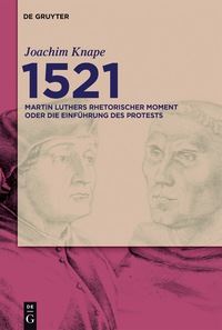 Cover image: 1521 1st edition 9783110545494