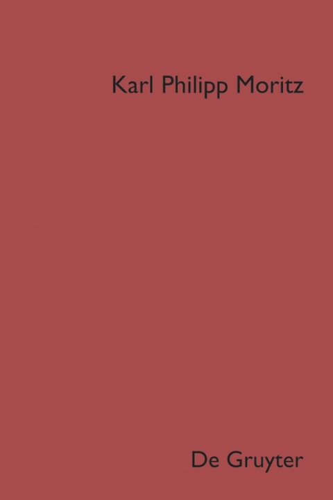 Cover image for book Karl Philipp Moritz: Sämtliche Werke. Band 4: Schriften zur Mythologie und Altertumskunde. Teil 2
