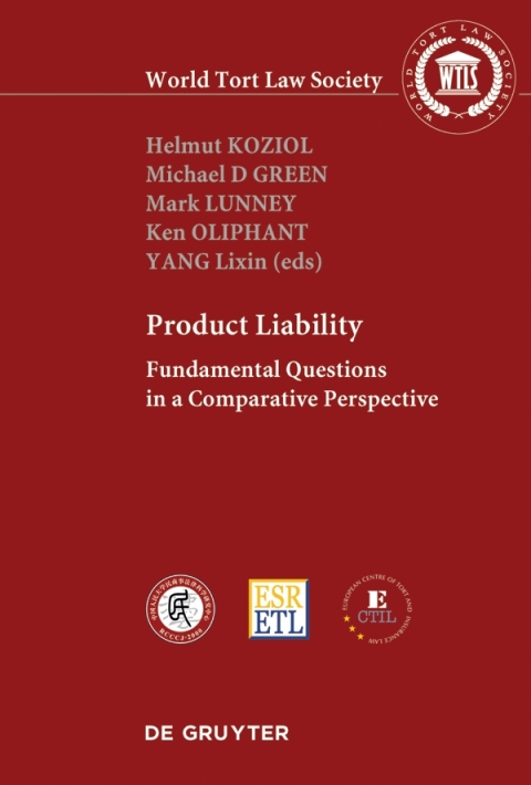 Cover image for book PRODUCT LIABILITY