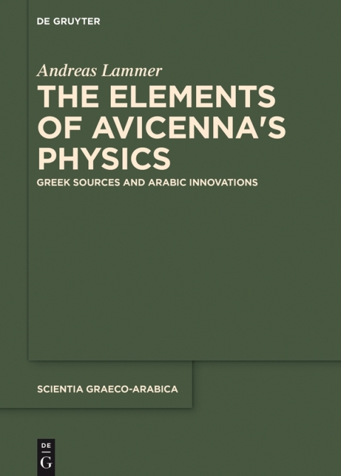 Cover image for book The Elements of Avicenna's Physics