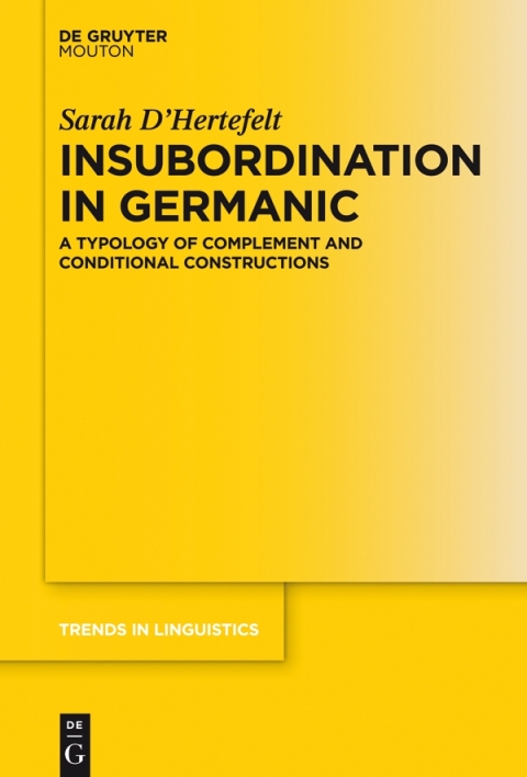 Cover image for book Insubordination in Germanic