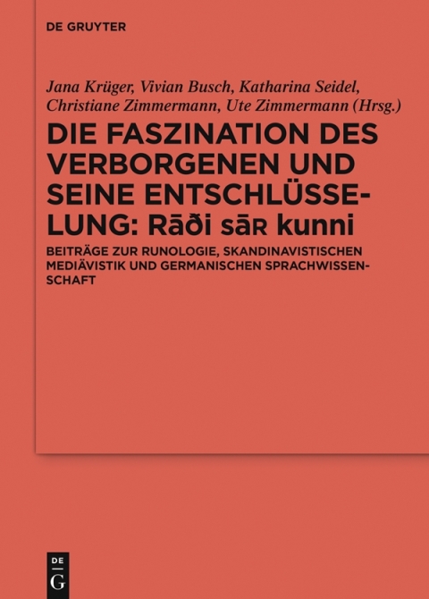 Cover image for book Die Faszination des Verborgenen und seine Entschlüsselung – Rāđi sa¿ kunni