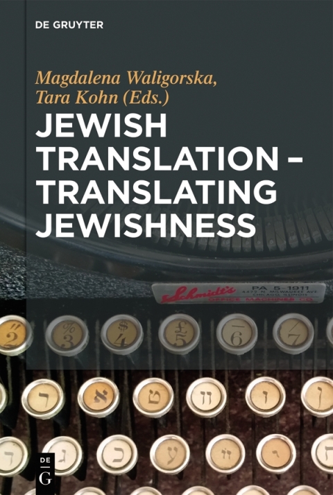 Cover image for book Jewish Translation - Translating Jewishness