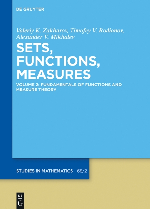 Cover image for book Fundamentals of Functions and Measure Theory