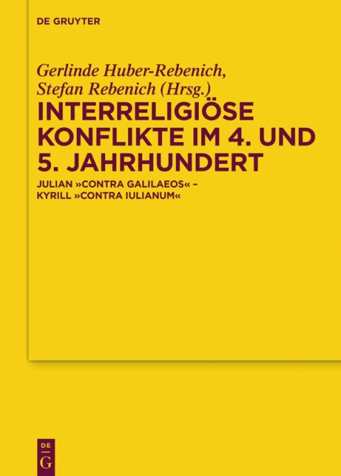 Cover image for book Interreligiöse Konflikte im 4. und 5. Jahrhundert