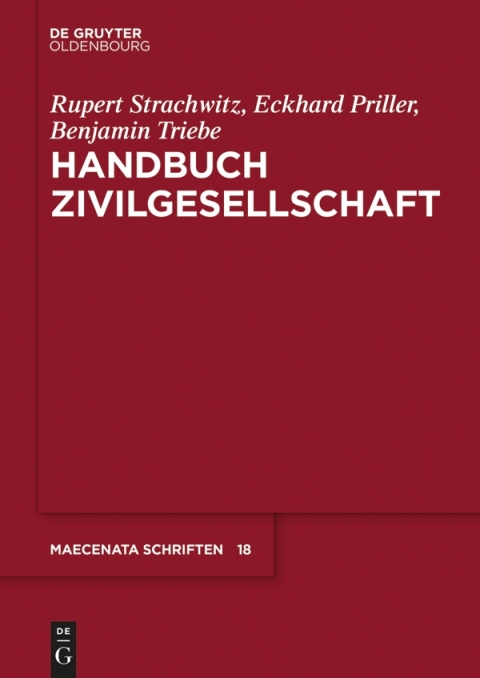 Cover image for book Handbuch Zivilgesellschaft