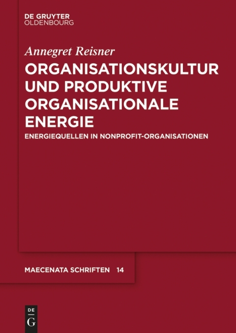 Cover image for book Organisationskultur und Produktive Organisationale Energie