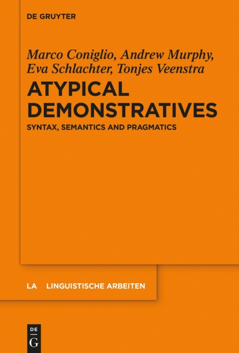 Cover image for book Atypical Demonstratives